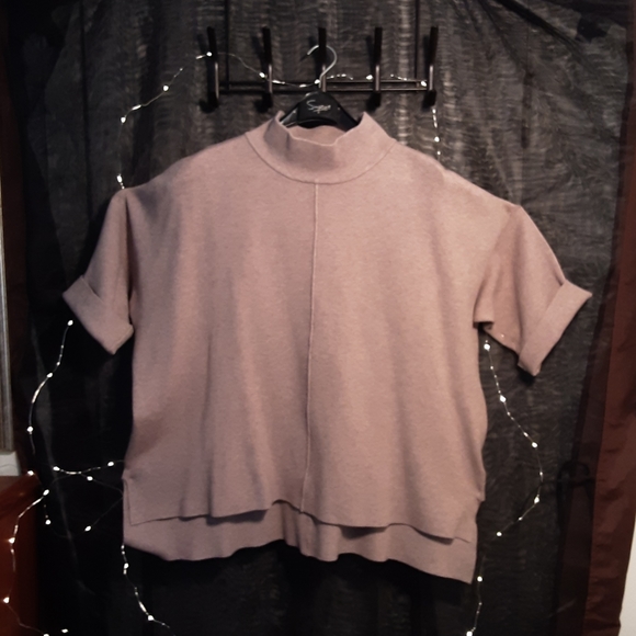 Sweater with mock neck - Picture 2 of 8